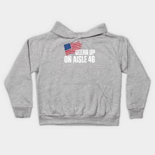 Clean Up on Aisle 46 Kids Hoodie
